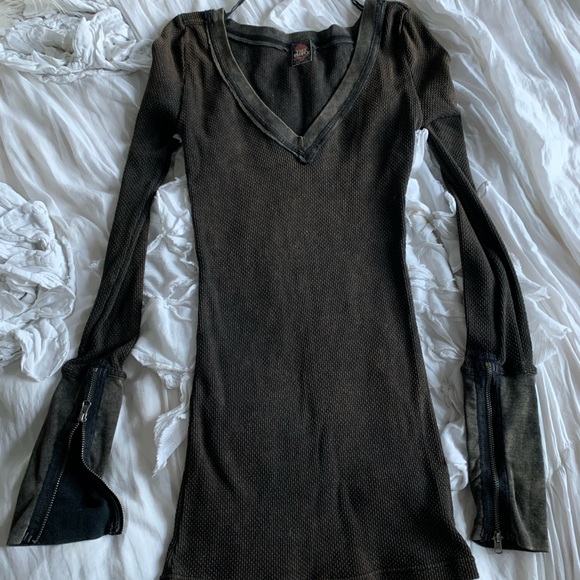 Free people thermals freckles and zipper cuff for possible trade - Picture 4 of 10